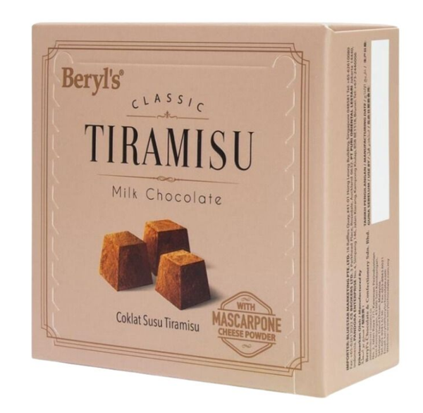 SOCOLA | BERYLS - MALLAYSIA | CLASSIC TIRA MILK | 65G