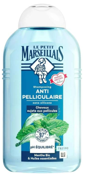 DẦU GỘI / XẢ SẠCH GÀU | LE PETIT MARSEILLAIS - PHÁP | BẠC HÀ, TINH DẦN THIÊN NHIÊN | 250ML