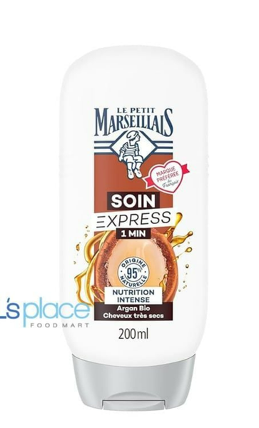 DẦU XẢ DƯỠNG TÓC | LE PETIT MARSEILLAIS | DẦU ARGAN HỮU CƠ | 200ML