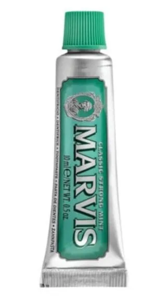 KEM ĐÁNH RĂNG | MARVIS - Ý | CLASSIC STRONG MINT | 10ML (Màu xanh)