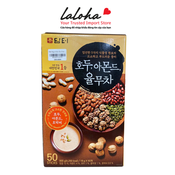 BỘT NGŨ CỐC | DAMTUH - HÀN QUỐC | ÓC CHÓ HẠNH NHÂN | 50G