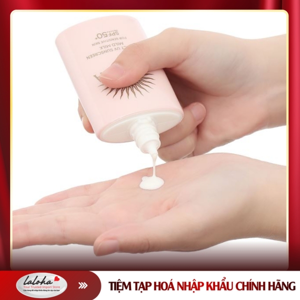 Sữa Chống Nắng Anessa Nhật - Mild Milk – Da Nhạy Cảm Và Trẻ Em 60ml