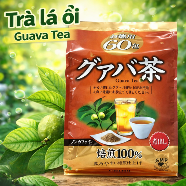 TRÀ ỔI | OHIRO - NHẬT BẢN | 60 GÓI