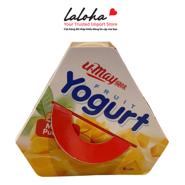 THẠCH RAU CÂU VỊ XOÀI | UMAY - ĐÀI LOAN | Pudding Fruit Yogurt |510g - 6 CUP