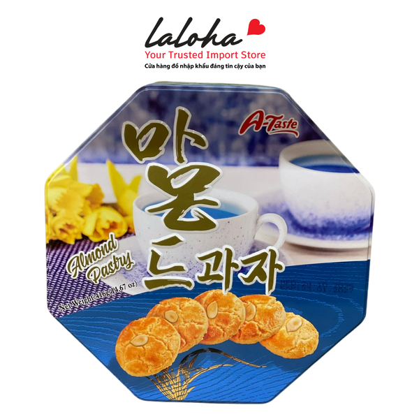 BÁNH QUY MỀM | A-TASTE - HONGKONG | XANH | 416G