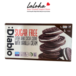 BÁNH QUY KẸP KEM KHÔNG ĐƯỜNG | DIABLO - ANH | VỊ VANI | 176G