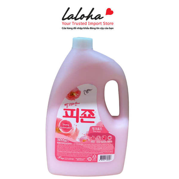 NƯỚC XẢ VẢI HOA HỒNG | PIGEON BIANCA - HÀN QUỐC | 2500ML