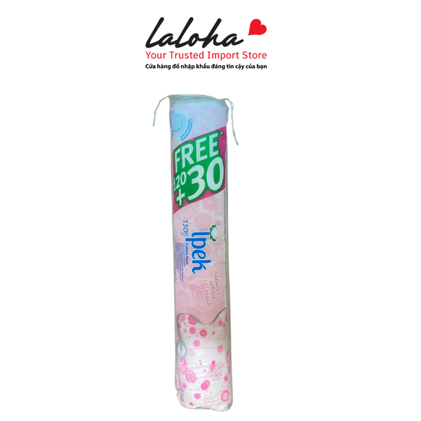 BÔNG TẨY TRANG | IPEK - HÀN QUỐC | 150 MIẾNG