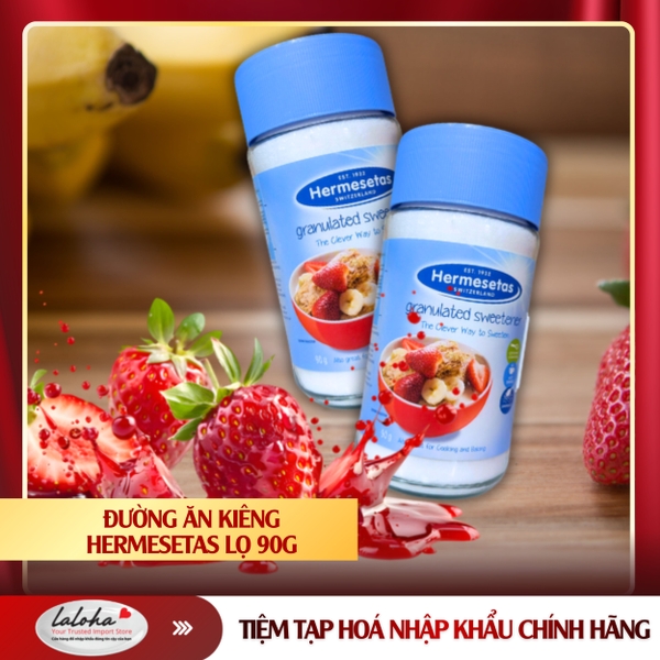 ĐƯỜNG ĂN KIÊNG | HERMESETAS – PHÁP | 90g