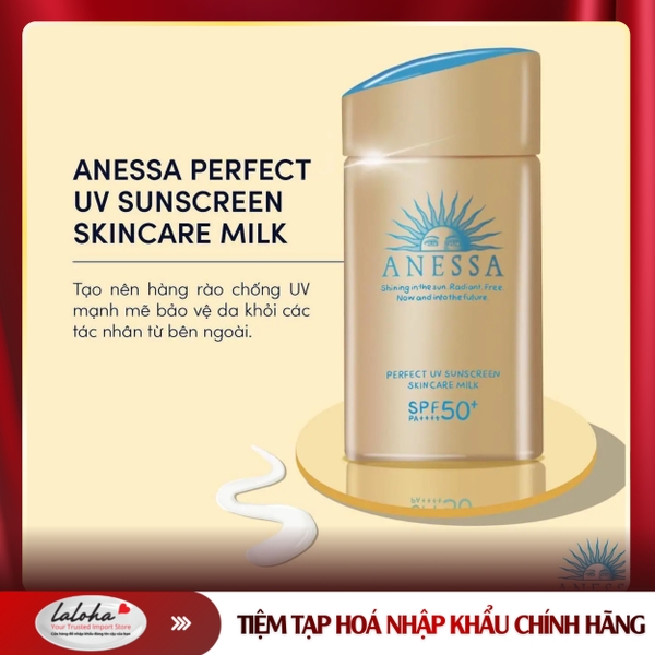Sữa Chống Nắng Anessa Nhật - Skincare Milk – Dưỡng Da, Kiềm Dầu 60ml