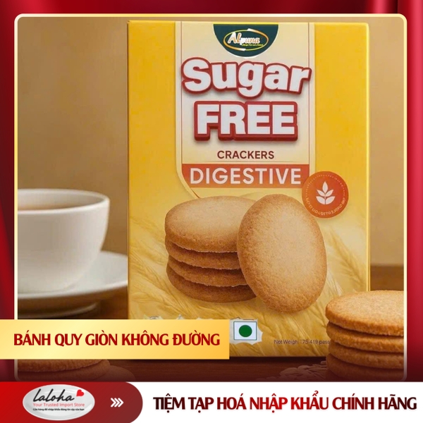 BÁNH QUY GIÒN KHÔNG ĐƯỜNG | DIGESTIVE -MALAYSIA | DIGESTIVE | 178g