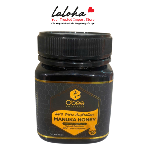 MẬT ONG | OBBE MANUKA - ÚC | MGO 30+ | 250GR