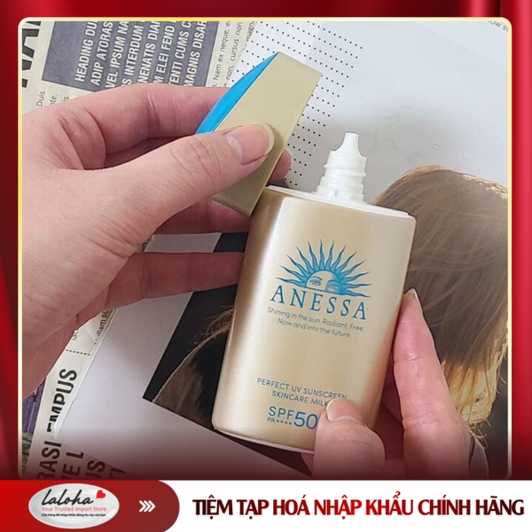 Sữa Chống Nắng Anessa Nhật - Skincare Milk – Dưỡng Da, Kiềm Dầu 60ml