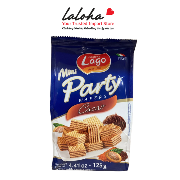 BÁNH SỐP CACAO | LAGO - Ý | 125G