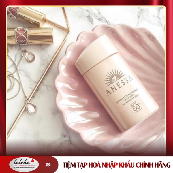 Sữa Chống Nắng Anessa Nhật - Mild Milk – Da Nhạy Cảm Và Trẻ Em 60ml