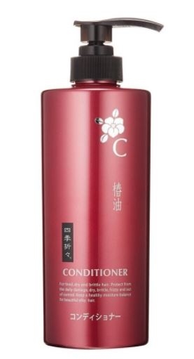 DẦU XẢ | KUMANO - NHẬT BẢN | CHIẾT XUẤT TSUBAKI - HOA TRÀ | 600ML (CHAI ĐỎ)