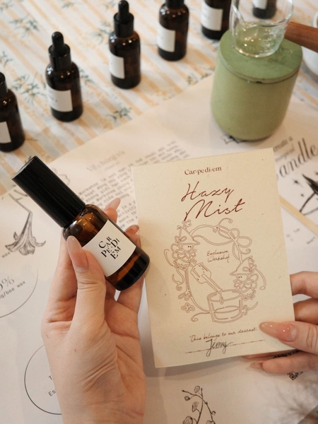 HAZY MIST WORKSHOP | TRẢI NGHIỆM LÀM XỊT THƠM PHÒNG THỦ CÔNG