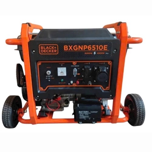 Máy Phát Điện Chạy Xăng 6Kw Black Decker BXGNP6510E Đề Điện