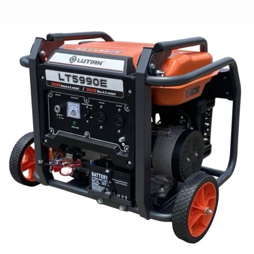 Máy Phát Điện Chạy Xăng 3Kw Lutian LT5990E Đề Điện