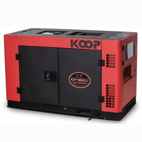 Máy Phát Điện Chạy Dầu 15Kva Koop KDF16000Q-3 3 Pha