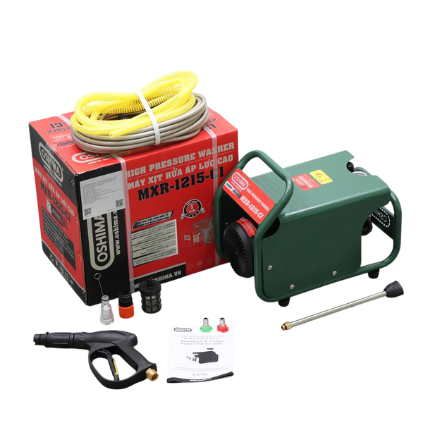 Máy xịt rửa Oshima MXR-1215-C1 2.8kW Đen