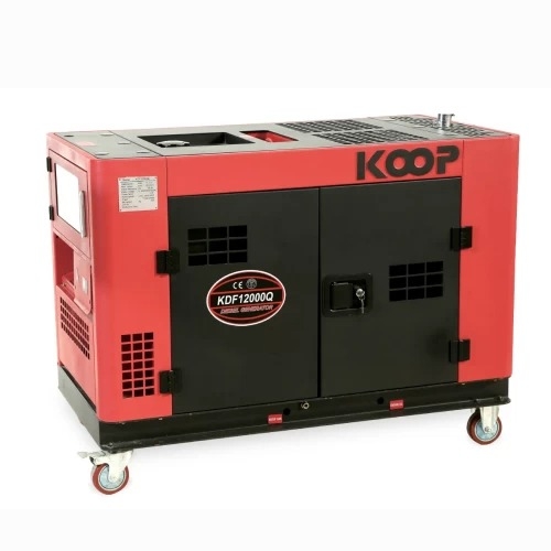 Máy Phát Điện Chạy Dầu 10Kw Koop KDF12000Q