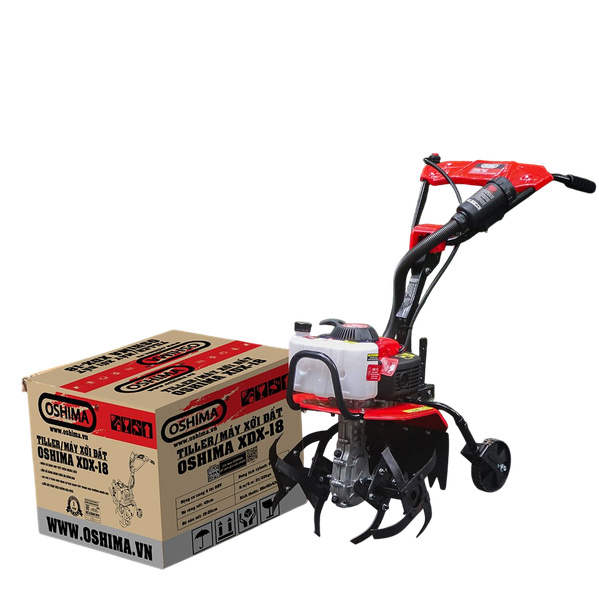 Máy xới đất OSHIMA XDX-18 4.0HP Đỏ