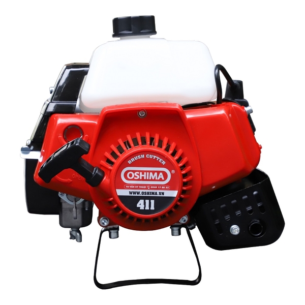 Cắt cỏ Oshima 411 1.45KW Đỏ-đen 2 thì (rời, xoay)