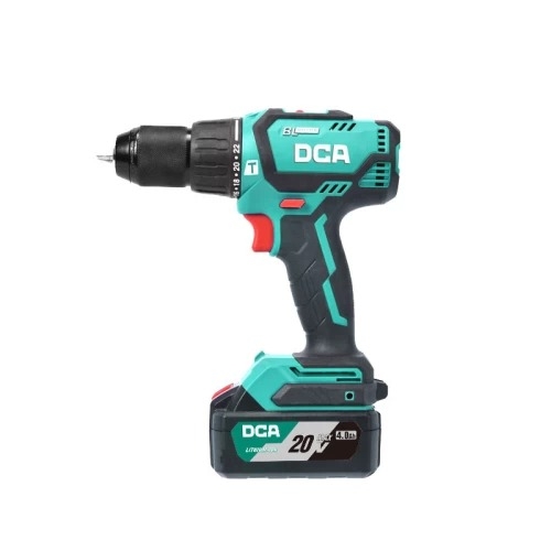 Máy Khoan Vặn Vít Dùng Pin DCA ADJZ05-13 (TYPE AM) BLDC - Thân Máy, 2 Pin 20V 2ah, Sạc, Hộp Nhựa