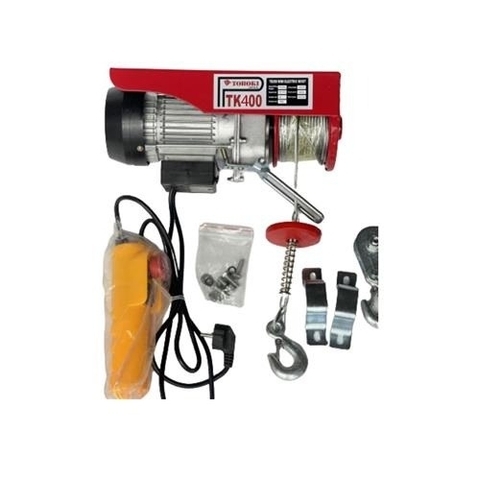 Máy tời TOBOKI TK400/25 900W 200/400KG 13/25m