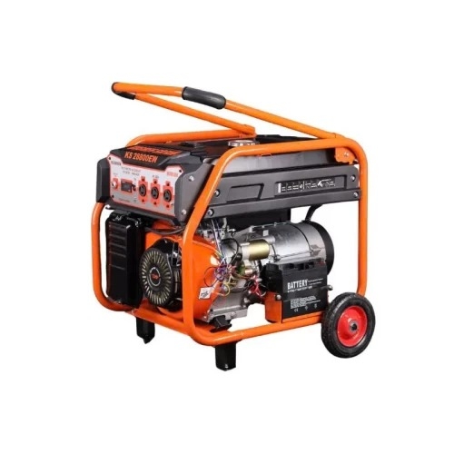 Máy Phát Điện Chạy Xăng Koshen Safan KS-28800EW (5KW) Có Đề, Bánh Xe, Tay Đẩy