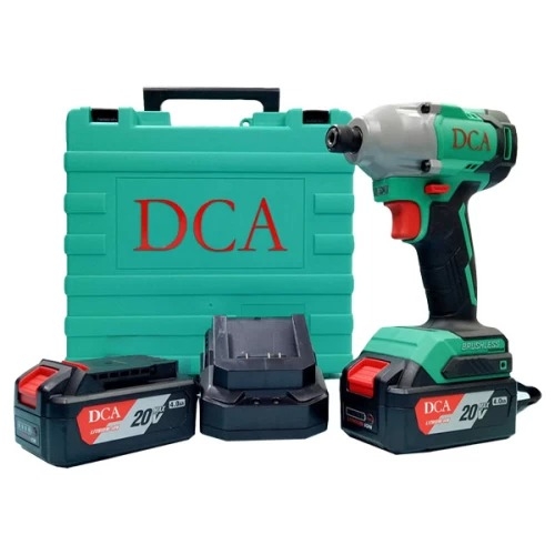 Máy Vặn Vít Dùng Pin DCA ADPL02-14(TYPE EK) BLDC - Thân Máy, 2 Pin 18V 4ah, 1 Sạc, Hộp Nhựa