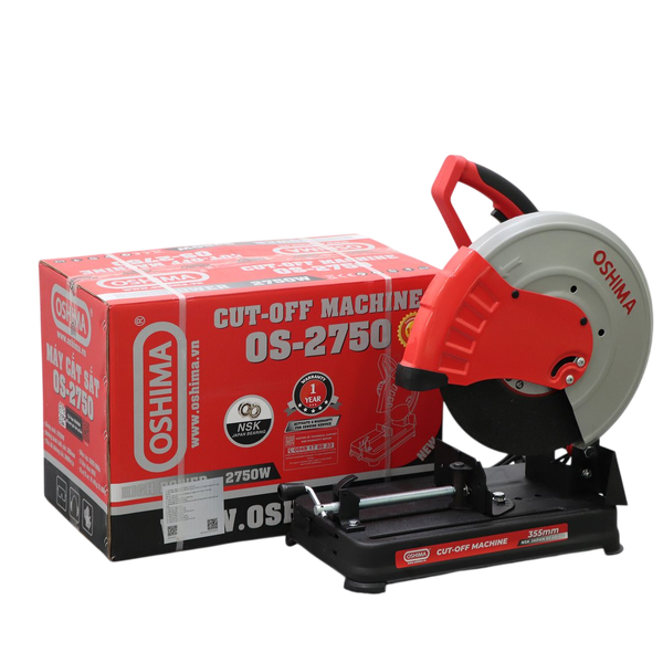 Cắt sắt OSHIMA OS-2750 2.75kW Đỏ-đen Điện 1 pha