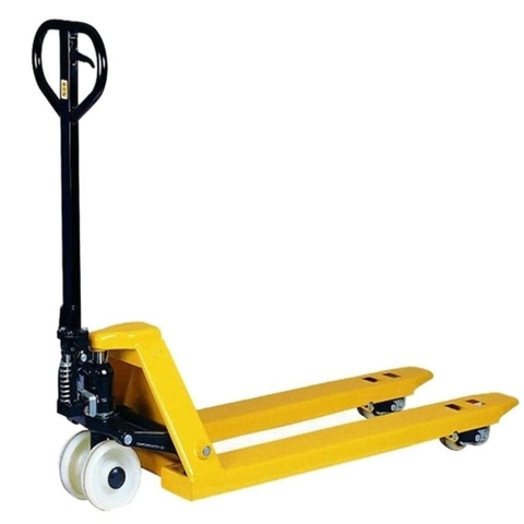 Xe nâng tay thấp bánh nhựa NITTO 3Tx550