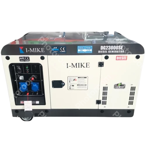 Máy Phát Điện Chạy Dầu I-Mike 18Kw DG23000SE Siêu Chống Ồn