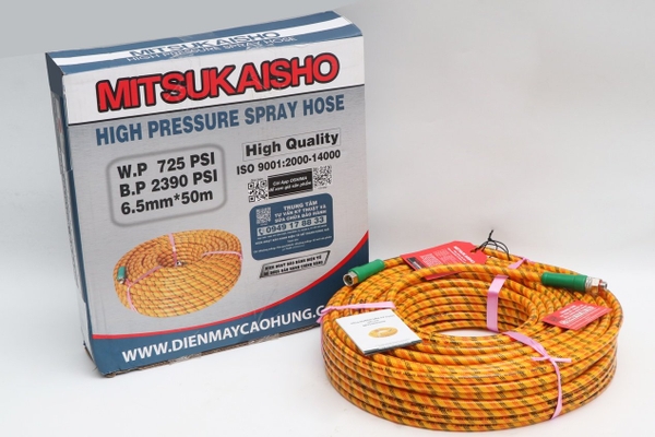 Dây phun áp lực Mitsukaisho 6.5mm x 50m