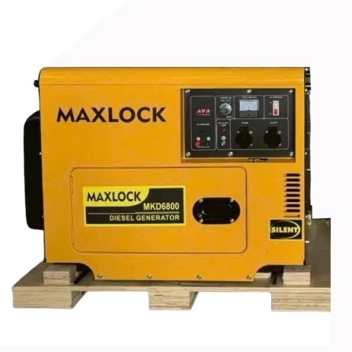 Máy Phát Điện Chạy Dầu 5Kw Maxlock MKD6800