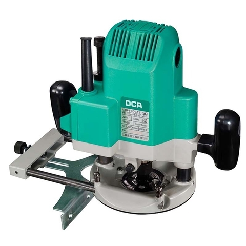 Máy phay gỗ hai tay cầm 1650W cốt 12.7mm DCA AMR04-12