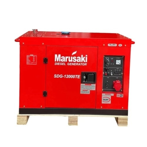Máy Phát Điện Chạy Dầu 8.6Kw Marusaki SDG-12000TE 3 Pha