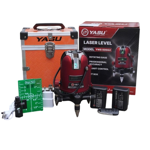 MÁY CÂN BẰNG LASER YAMASU YMS-506G2 5 TIA XANH CHÍNH HÃNG