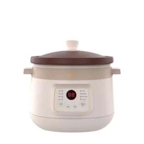 Nồi kho hầm đa năng UNIE USC308 dung tích 3L, lòng nồi gốm tử sa, 8 chức năng kho hầm