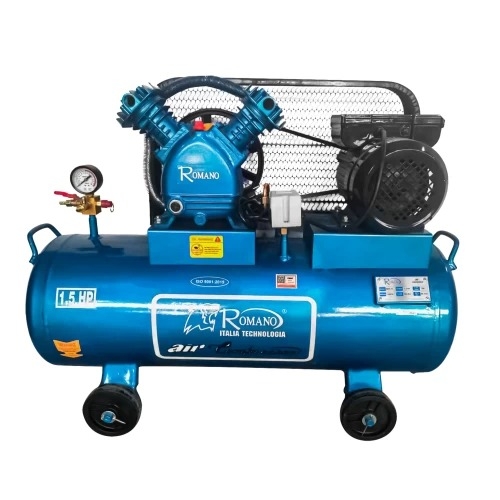 Máy Nén Khí Dây Đai 1.5HP 70L Romano ROMA15-70