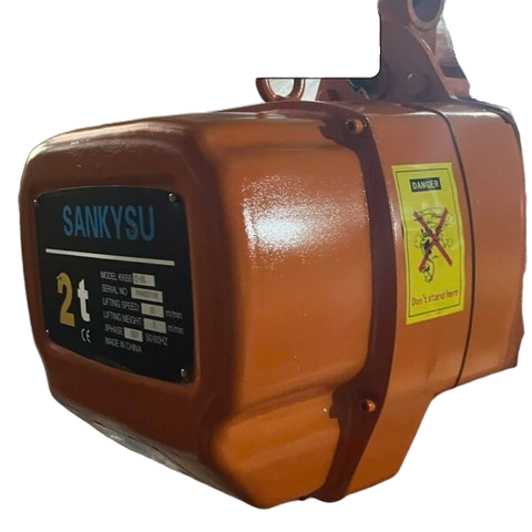 Pa lăng xích điện SANKYSU KKBB02-01 380v 2 tấn cố định