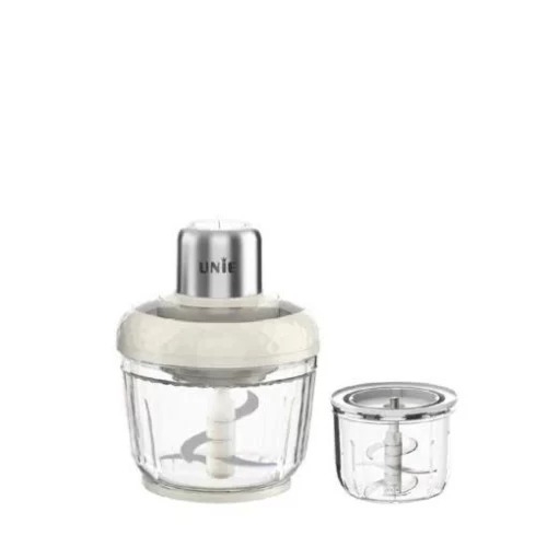 Máy xay thịt UNIE UM366 dung tích 2,5L, 2 cối xay thủy tinh, đánh ruốc, bóc tỏi tiện lợi