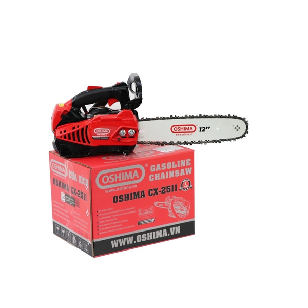 Cưa xích OSHIMA CX-2511 25cc Đỏ-đen