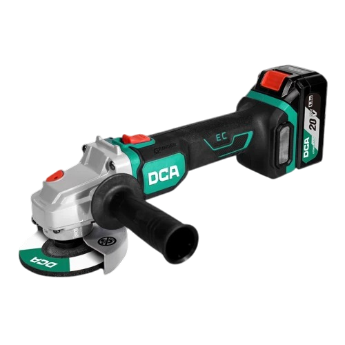 Máy Mài D100 Dùng Pin DCA ADSM06-100 (TYPE EM) BLDC - Thân Máy, 1 Pin 20V 4ah, Sạc, Hộp Nhựa