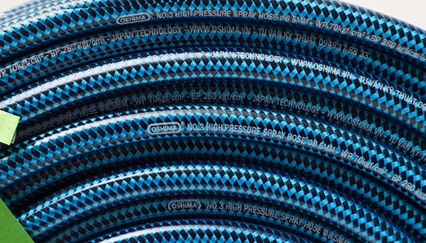 Ống nhựa PVC Oshima No.3 8.5mm x 50m Xanh