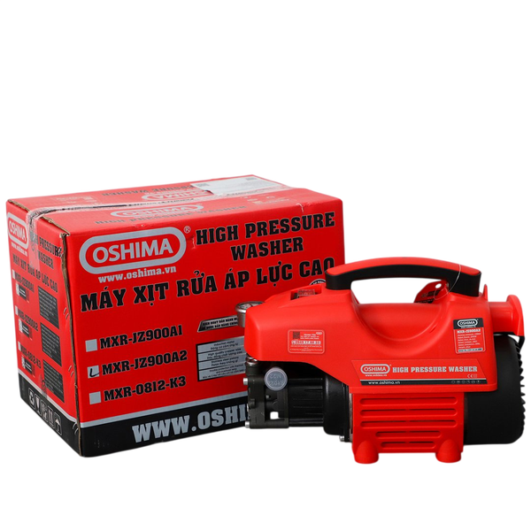 Máy rửa xe Oshima MXR-JZ900A2 2.5kW Đỏ Điện 1 pha