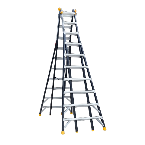 Thang nhôm gấp (rút lồng) đa năng Nikawa NKB-48