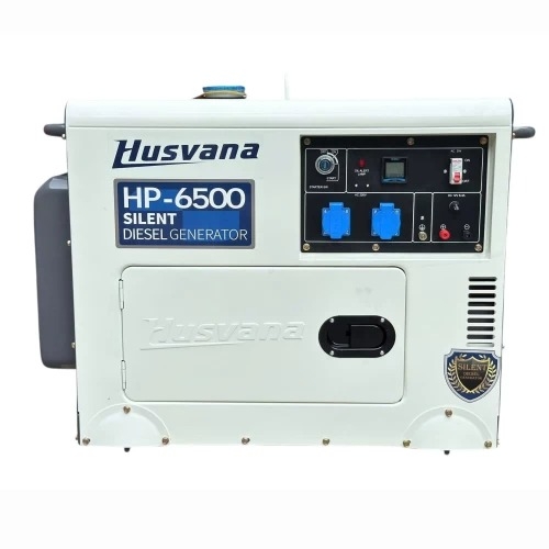 Máy Phát Điện Chạy Dầu 5Kw Husvana HP-6500